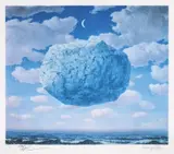 La Flêche de Zenon by René Magritte, cromolitografie, sold Feb 2019