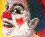 Valeriu Mladin, Clovn (Portret IV), 1999, ulei pe pânză
