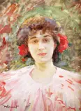 Nicolae Grant, Fată cu flori în păr