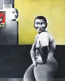 Laura Covaci, Venus, 2001, acrilic pe pânză