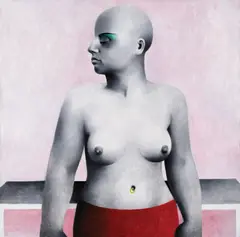 Laura Covaci, Muse, 2001, acrilic pe pânză