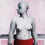 Laura Covaci, Muse, 2001, acrilic pe pânză