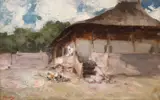 Nicolae Grigorescu, Casă țărănească la Agapia