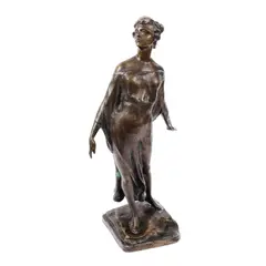 Tilly by Alexandru Călinescu, 1922, bronz, offered Dec 2018