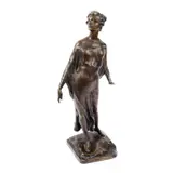 Tilly by Alexandru Călinescu, 1922, bronz, offered Dec 2018