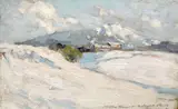 Nicolae Vermont, Peisaj de iarnă