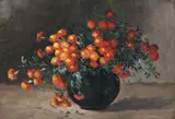 Crăițe by Eugenia Filotti Atanasiu, ulei pe carton, sold Dec 2018