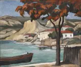 Dan Ialomiţeanu, Balcic, 1927, ulei pe carton