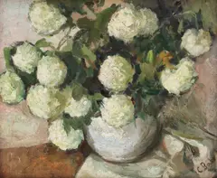 Boules de neige by Corneliu Baba, ulei pe pânză, sold Dec 2018