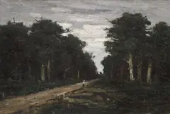 Ion Andreescu, Margine de pădure, ulei pe pânză
