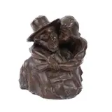 Raffaello Romanelli, "A trăit așa cum a voit", bronz