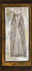 François Pamfil, Mireasă, 1967, ulei pe lemn