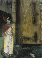 Peasant by Andrei Ciurdărescu, 2011, ulei pe pânză, offered Nov 2018