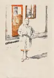 Ion Grigorescu, Balica, 1976, litografie în 3 culori