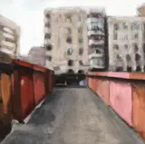 Marius Fodor, Drum, ulei pe pânză