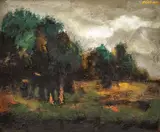 Mircea Ciobanu, Peisaj de toamnă