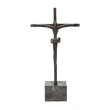 Péter Jecza, Crucifix, bronz