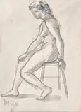 Henri Catargi, Model în atelier