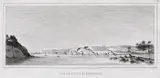 Vivant Denon, Vue de l’Ile d’Elephantine, Sec. XVIII, litografie