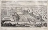 Pierre Brissart, Chateau de Vincenees, sec. XVII, acvaforte și gravură cu dăltița