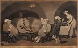Thomas Rowlandson, The Cellar Quartetto