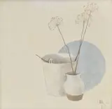 Păpădii by Constantin Piliuță, 1996, ulei pe pfl, sold Oct 2018