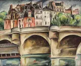 Tache Papatriandafil, Pont Neuf, ulei pe pânză