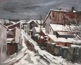 Jean Cheller, Iarnă în mahalaua Bucureştiului