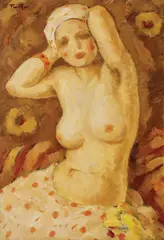 Nicolae Tonitza, Afizé, ulei pe carton
