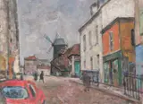 Francisc Gall, Moulin de la Galette (Montmartre)