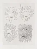 Victor Brauner, Codex d'un visage, acvaforte