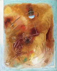 Victor Brauner, Portret pentru mai târziu (Poetul Ion Minulescu), 1928, ulei pe pânză