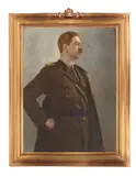 Dumitru Pavlu, Carol al II-lea, ulei pe pânză