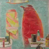 Florin Ciubotaru, Natură statică, 1984, ulei pe pânză