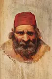 Eugène Fromentin, Turbanul roșu, ulei pe lemn
