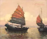 Rudolf Gönner, Vele, 1902, ulei pe carton