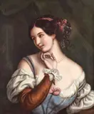 Henry Guillaume Schlesinger, Senzualitate, ulei pe metal