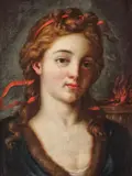 Portretul Lucreziei Borgia by sec. Xviii Școală Franceză, ulei pe pânză, sold Sep 2018