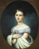 Şiragul de perle by sfârșit de sec. Xviii Școală Franceză, ulei pe pânză, offered Sep 2018