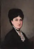 Portret de nobilă by Nicolae Grigorescu, ulei pe lemn, offered Sep 2018