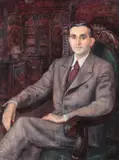 Aurel Bordenache, Portretul lui Ioan Popovici, 1936, ulei pe pânză