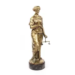 Amedeo Gennarelli, Statuie reprezentând "Justiţia", bronz