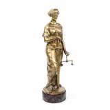 Amedeo Gennarelli, Statuie reprezentând "Justiţia", bronz