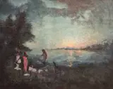 Gheorghe Petrașcu, La scăldat