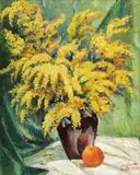 Sile Ionescu, Sânziene, 1938, ulei pe pânză
