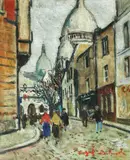 Francisc Gall, Montmartre