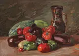 Petre Bulgăraş, Natură statică cu legume și ulcior