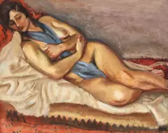 Intimitate by Iosif Iser, ulei pe pânză, sold Jun 2018