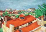 Vasile Popescu, Acoperişuri în Bucureşti