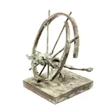 Ion Mândrescu, Om, Spațiu,Timp, 2003, bronz